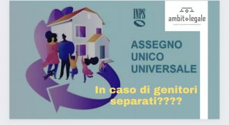 ASSEGNO UNICO UNIVERSALE